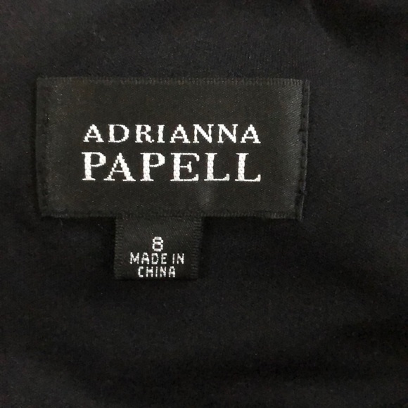 🌹Adrianna Papell Animal Print cocktail dress Sz 8 - Picture 5 of 8